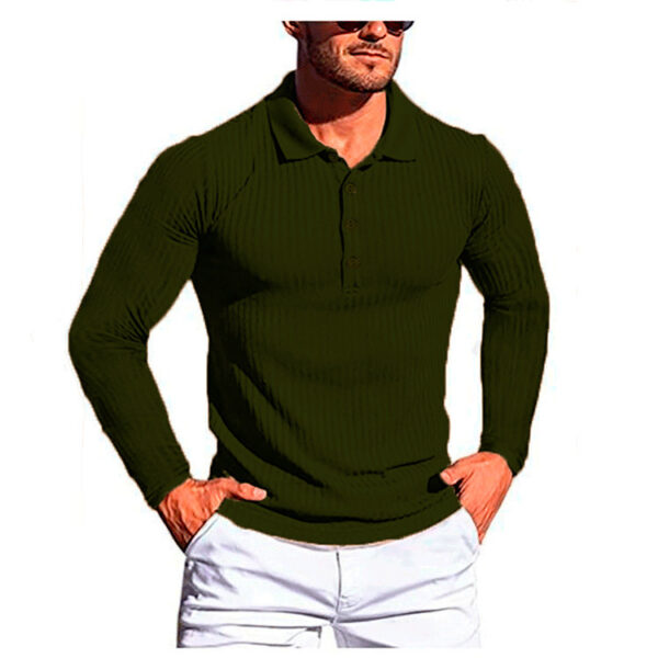 Summer High Elastic Slim Knit Bottoming Shirt - Image 4
