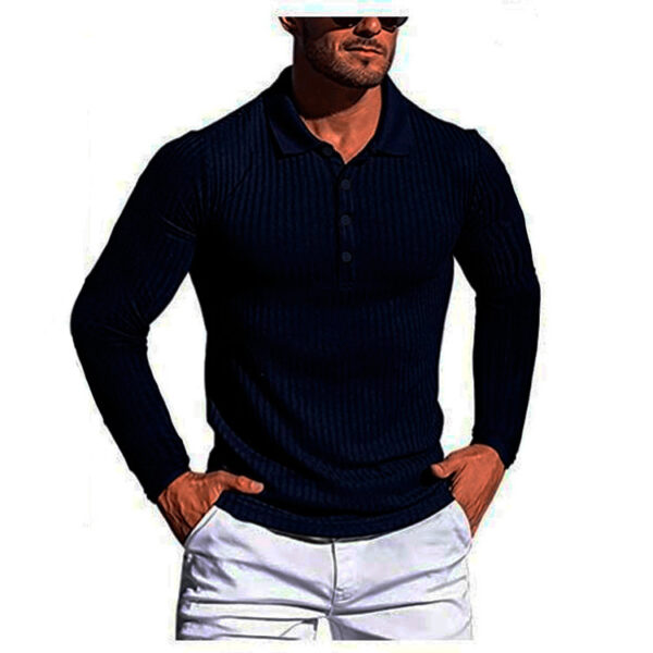 Summer High Elastic Slim Knit Bottoming Shirt - Image 3