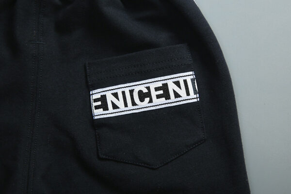 Boys' suit letter print hood - Image 4