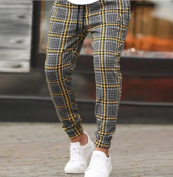 Autumn Pocket Pant Men Black Pants Male Trousers - Image 4