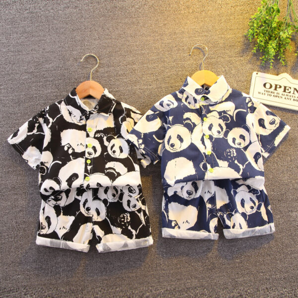 New Children's Suits Boys Summer Clothes - Image 2