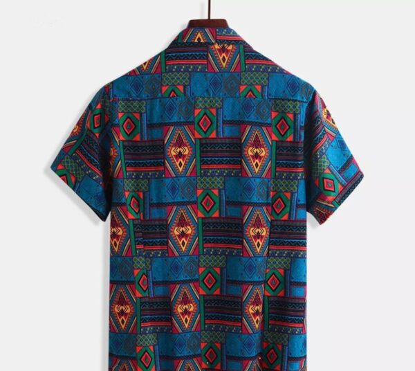 Beach shirt printed shirt men - Image 2