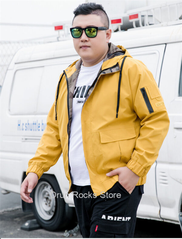 Bomber Jacket Men Clothing Fashion Parka - Image 2