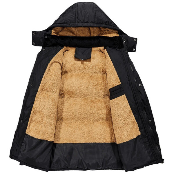 Clothing plus velvet padded jacket men winter - Image 5