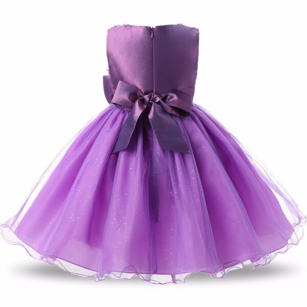 Princess Flower Girl Dress Summer Tutu Wedding Birthday Party Dresses - Image 10