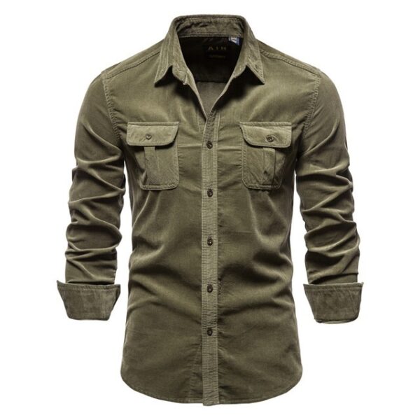 Shirts For Men Wear Shirt College Tops Longsleeve Blue - Image 9