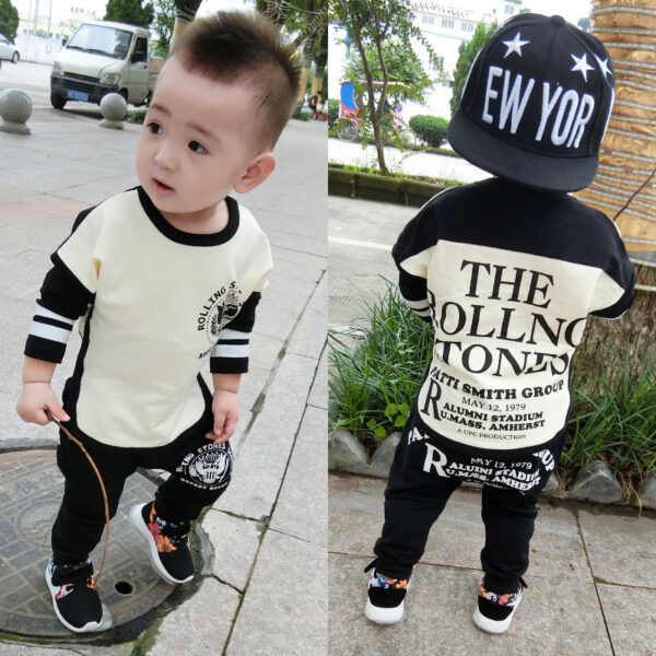 New Baby Boy Spring Suit Boys Spring Clothes Children's Clothes 1-2-3 Years Old Girls Spring Clothes - Image 4