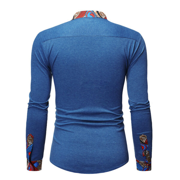 Cross Border Fashion Men''s Shirt New Men''s African - Image 4