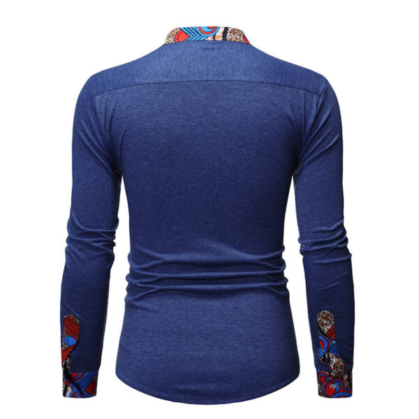 Cross Border Fashion Men''s Shirt New Men''s African - Image 6