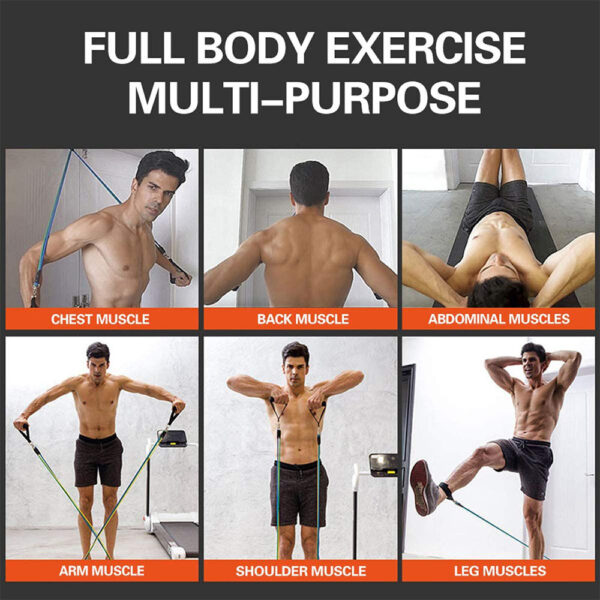Rally Rope Set 11 Piece Set Rally Resistance Bands Latex Rally Band Fitness Band Rally Tube - Image 6