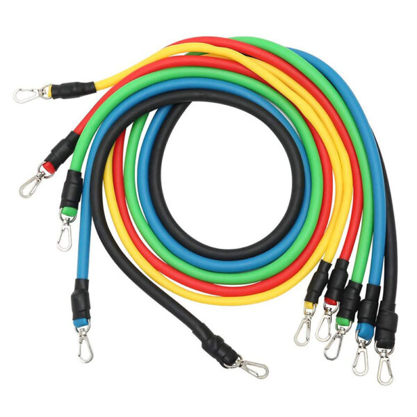 Rally Rope Set 11 Piece Set Rally Resistance Bands Latex Rally Band Fitness Band Rally Tube - Image 2