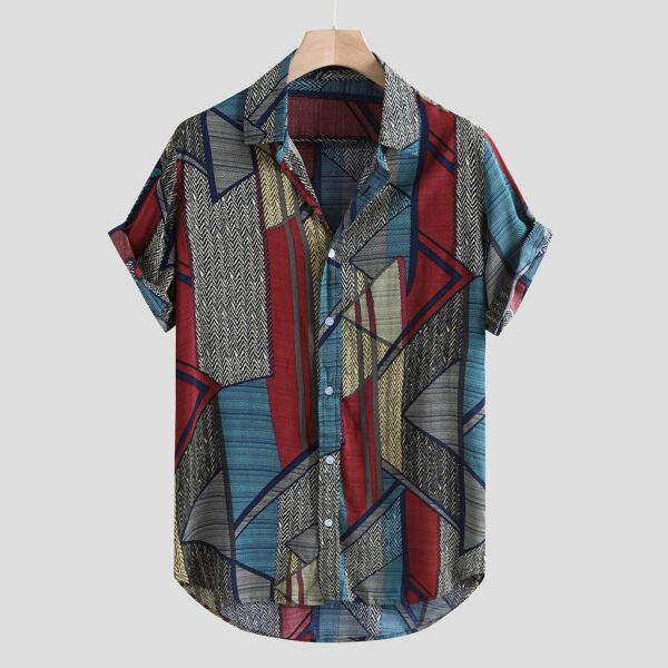 Hawaii Shirts Men Hip Hop Printing Shirts - Image 7