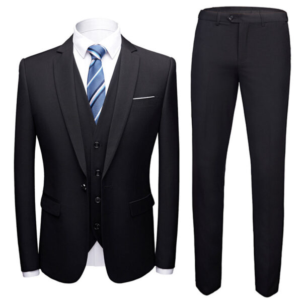 Men s Business Suits Wedding Dress Suit Set - Image 7