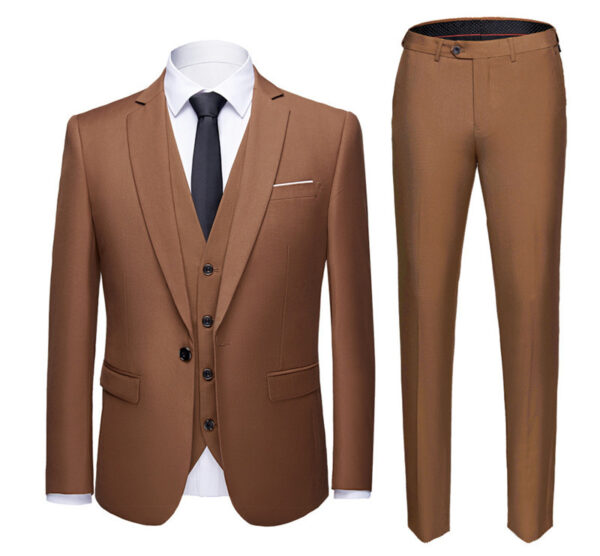 Men s Business Suits Wedding Dress Suit Set - Image 3
