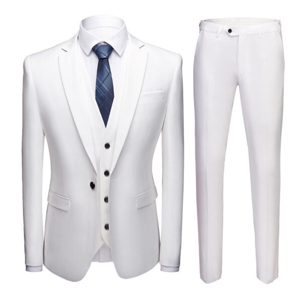 Men s Business Suits Wedding Dress Suit Set - Image 5