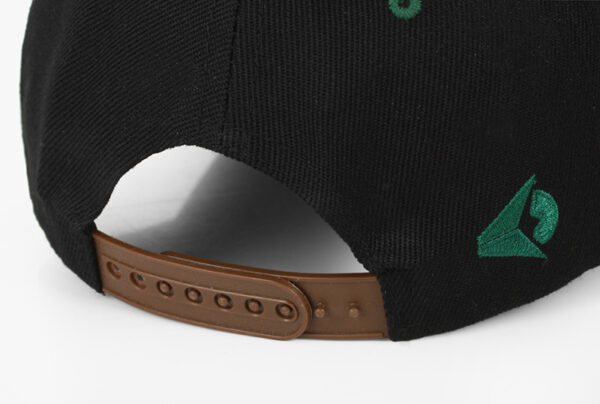 Simple Green Maple Leaf Hemp Leaf Caps Men And Women Baseball Caps Shopping - Image 3