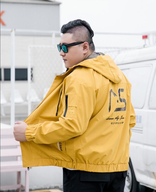 Bomber Jacket Men Clothing Fashion Parka - Image 5