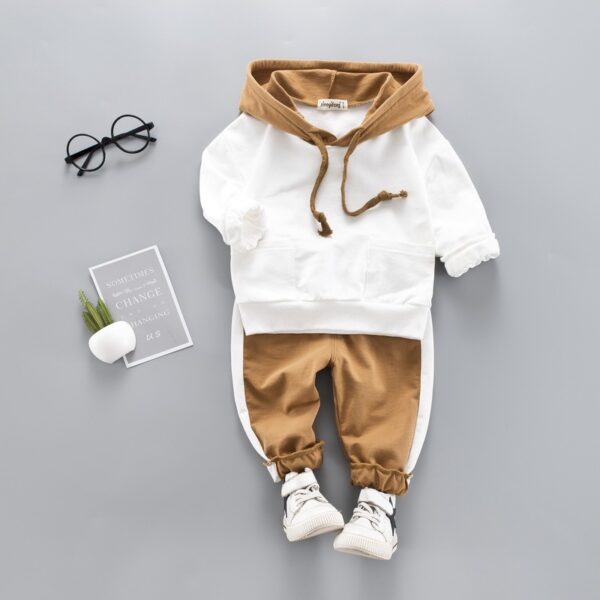 Western style 1 year old baby sweater two-piece - Image 5