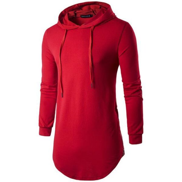 MENS HOODED T SHIRT - Image 2