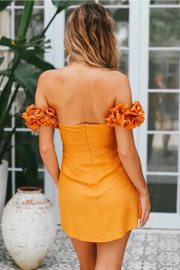 European and American sexy package hip dress - Image 5
