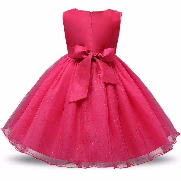 Princess Flower Girl Dress Summer Tutu Wedding Birthday Party Dresses - Image 7
