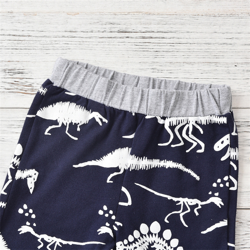 Summer Short-sleeved Dinosaur Children's Clothing - Image 6