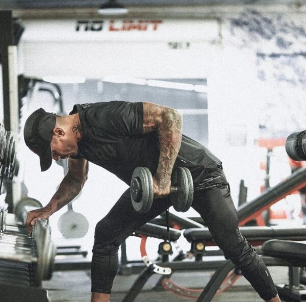 New Gym Wear Plain Shirts Custom Mens Fitness Sports Clothing - Image 3
