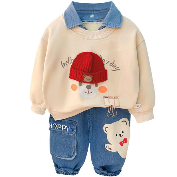 Clothes For Babies Split Boy Suit - Image 7