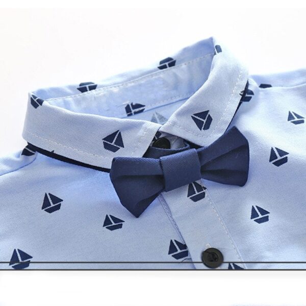 Young boy bow tie gentleman vest - Image 7