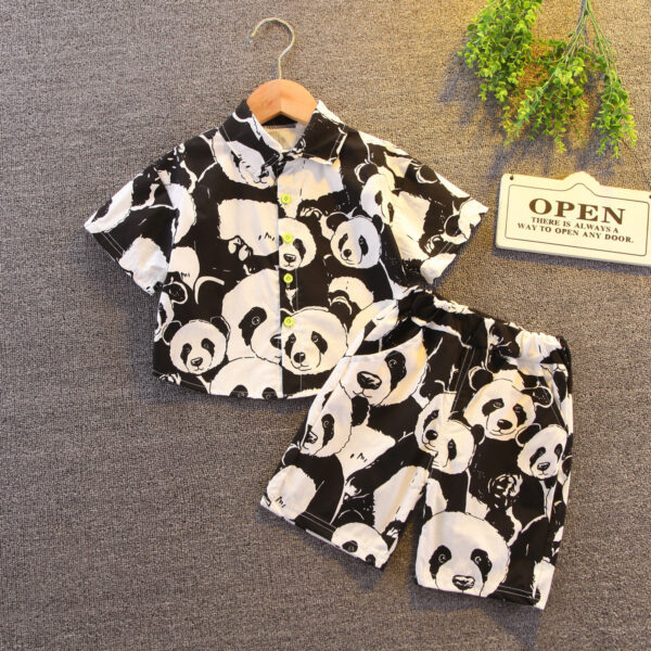 New Children's Suits Boys Summer Clothes - Image 4