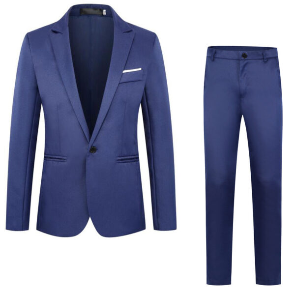 Suits For Wedding Tuxedo Clothes Jacket Men Suit - Image 2