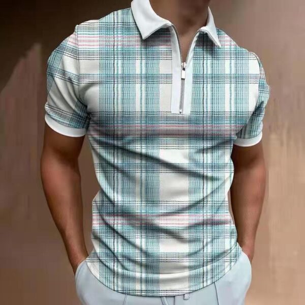 Men's Polo Shirt Men Solid Polo Shirts Brand Men Short-Sleeved Shirt Summer Shirt Man Clothing - Image 9