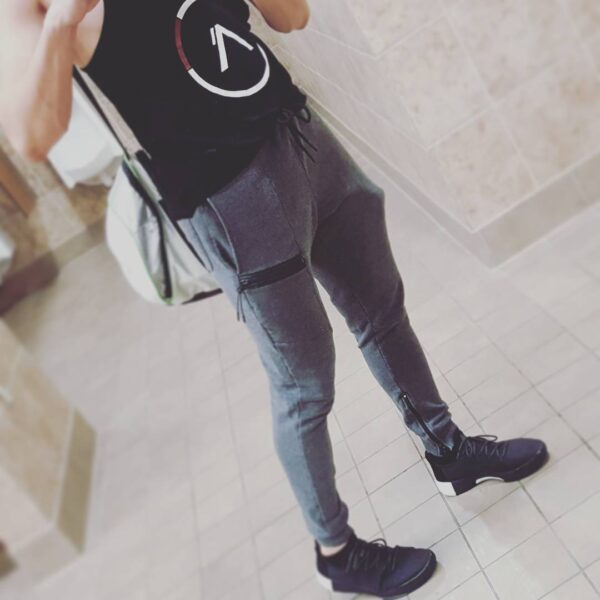 New Fitness Pants Casual Sweatpants Fashion High Street Trousers Pants Men Joggers - Image 4