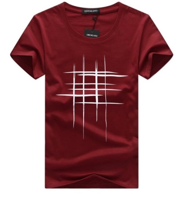 Top Quality Cotton Short Sleeves T-Shirt Big Code - Image 3