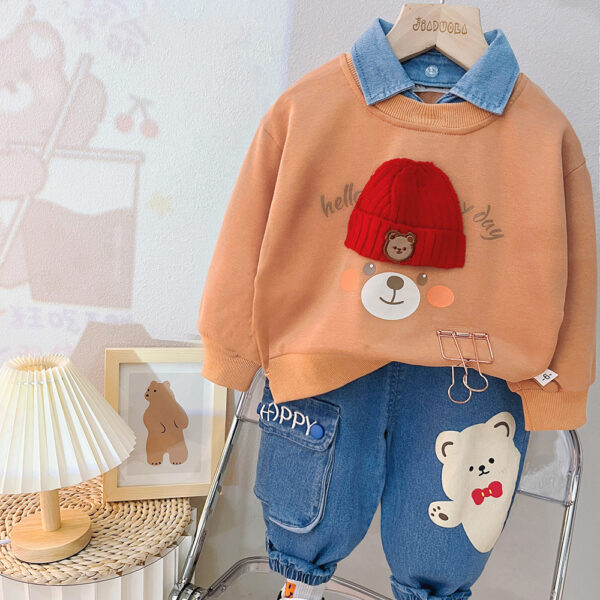 Clothes For Babies Split Boy Suit - Image 5