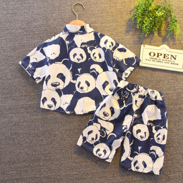 New Children's Suits Boys Summer Clothes - Image 5