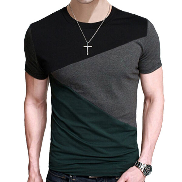 Men's Short Sleeve Tees Shirt Men Casual T Shirts - Image 5