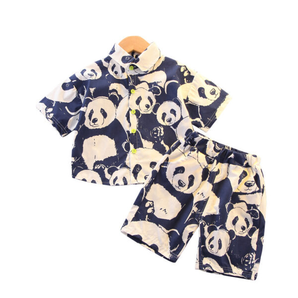 New Children's Suits Boys Summer Clothes - Image 3