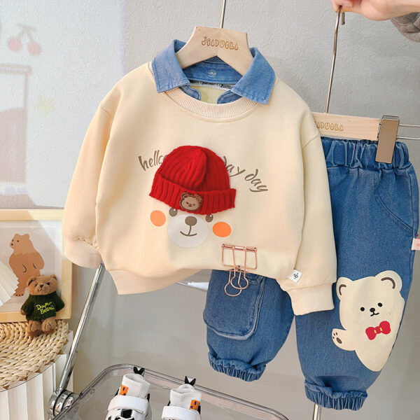 Clothes For Babies Split Boy Suit - Image 8
