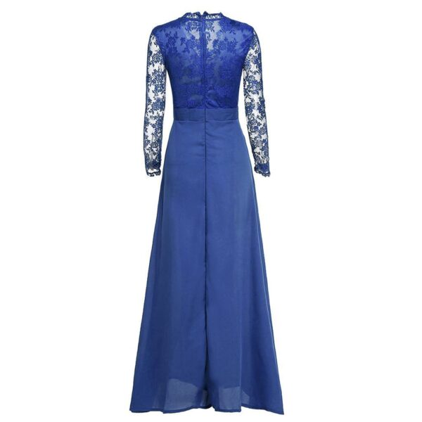 Women V-neck Sexy Lace Elegant Wedding Party Dresses - Image 2