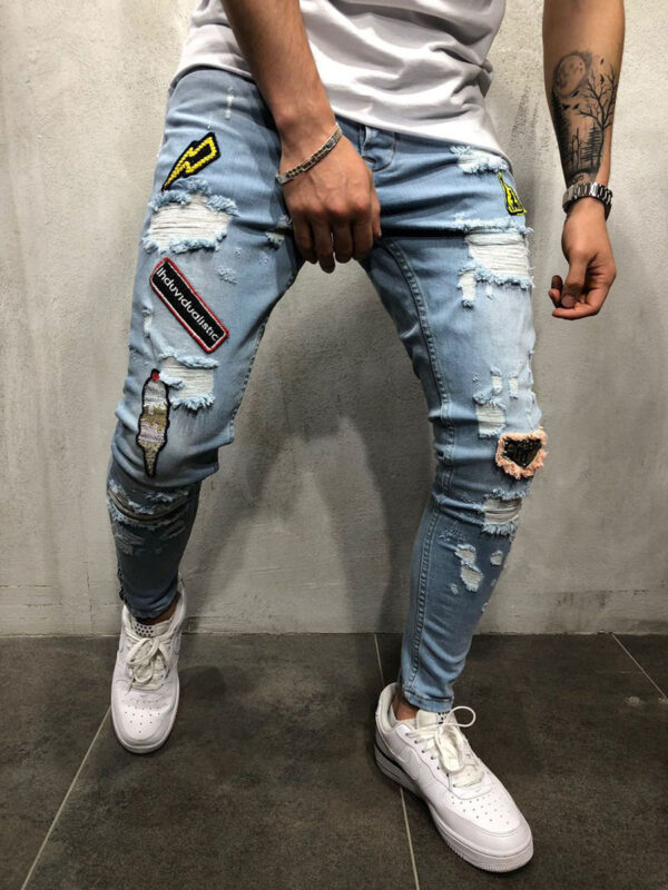 Casual jeans men fashion - Image 5