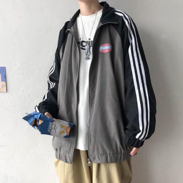 Men's Casual Clothes Autumn Coat Men Autumn Korean Trend Tooling Jacket Men - Image 6