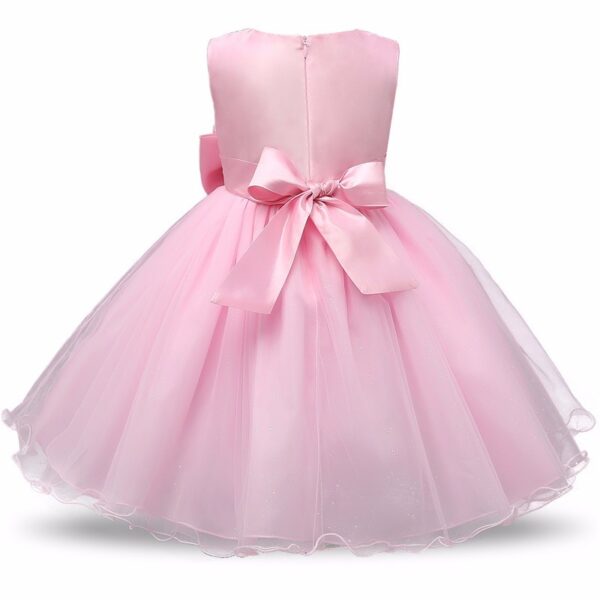 Princess Flower Girl Dress Summer Tutu Wedding Birthday Party Dresses - Image 3