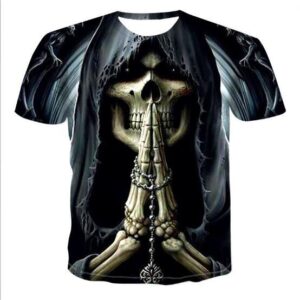 Mens Skull T shirts 3D t- shirts
