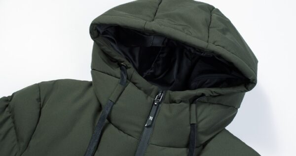 New Men Women Cotton Coat USB Smart Electric Heated Jackets Winter Thicken Down Hooded Outdoor Hiking Ski Clothing 7XL - Image 6