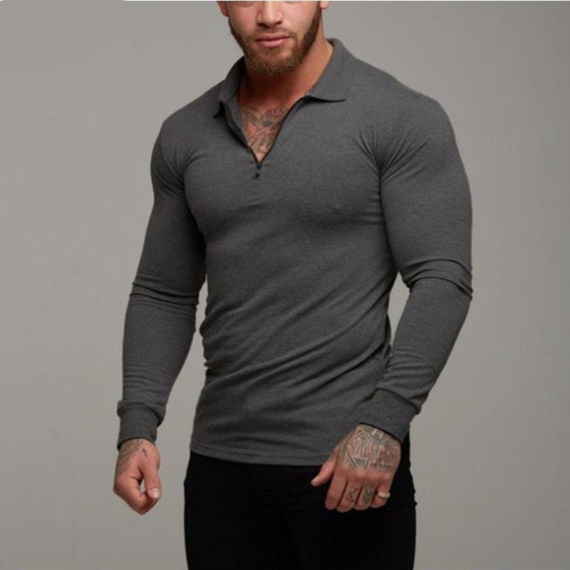T Shirt Men Longsleeve Shirt Men Polo Shirt - Image 2
