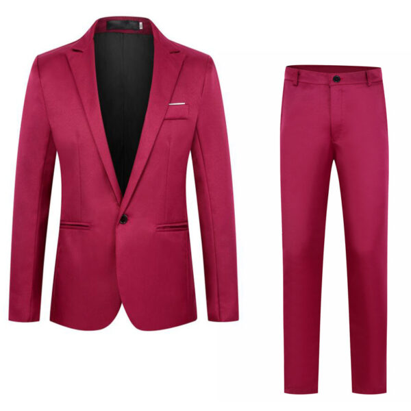 Suits For Wedding Tuxedo Clothes Jacket Men Suit - Image 7