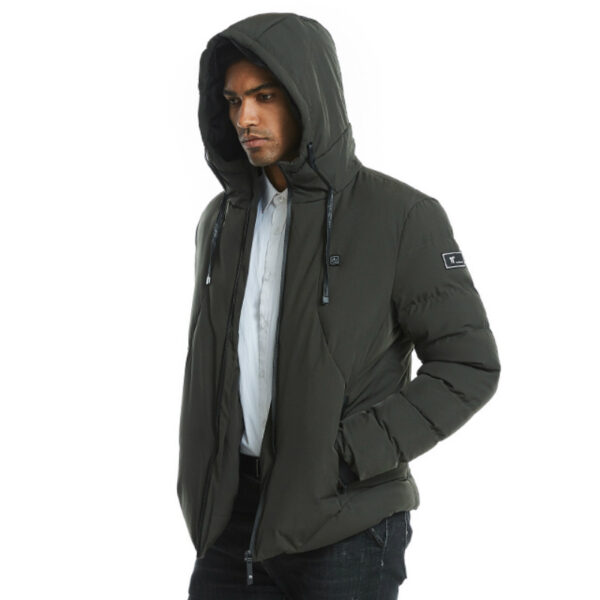 New Men Women Cotton Coat USB Smart Electric Heated Jackets Winter Thicken Down Hooded Outdoor Hiking Ski Clothing 7XL - Image 10