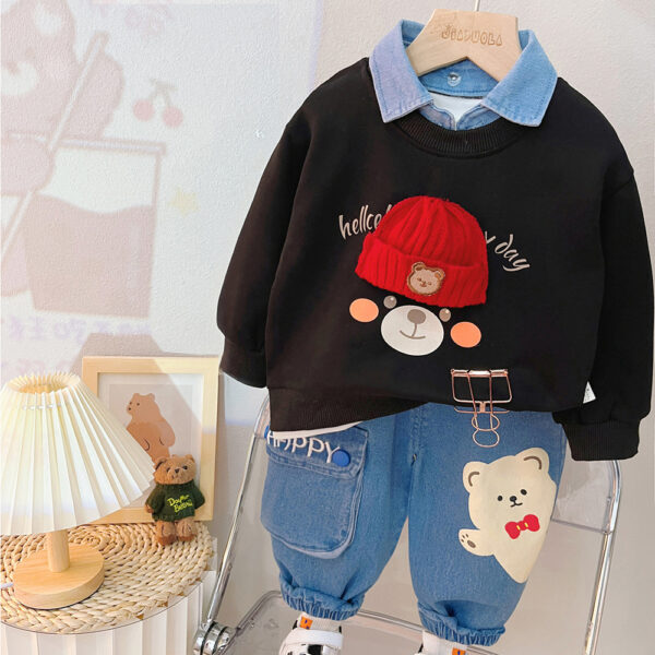 Clothes For Babies Split Boy Suit - Image 9