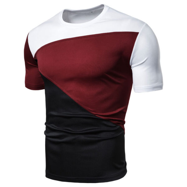 Men's Short Sleeve Tees Shirt Men Casual T Shirts - Image 2